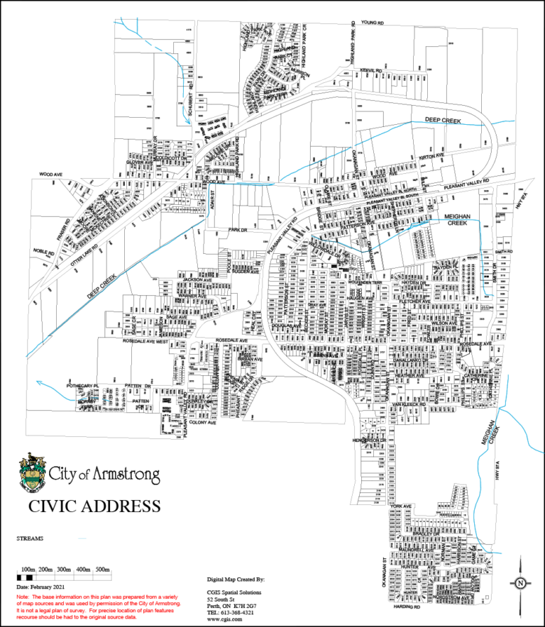 Maps - City Of Armstrong