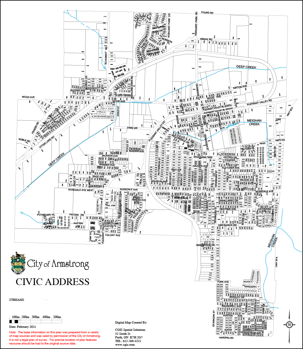 Maps - City of Armstrong